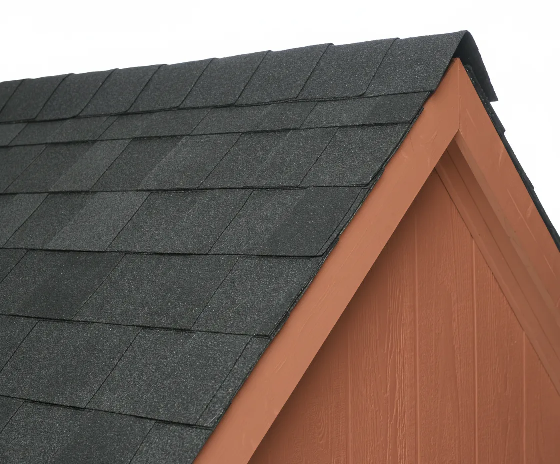 Terracotta house with Charcoal roof using Pinnacle Pristine BLACK SHADOW