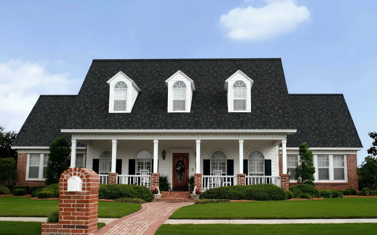 Home with Owens Corning Duration Onyx Black roof