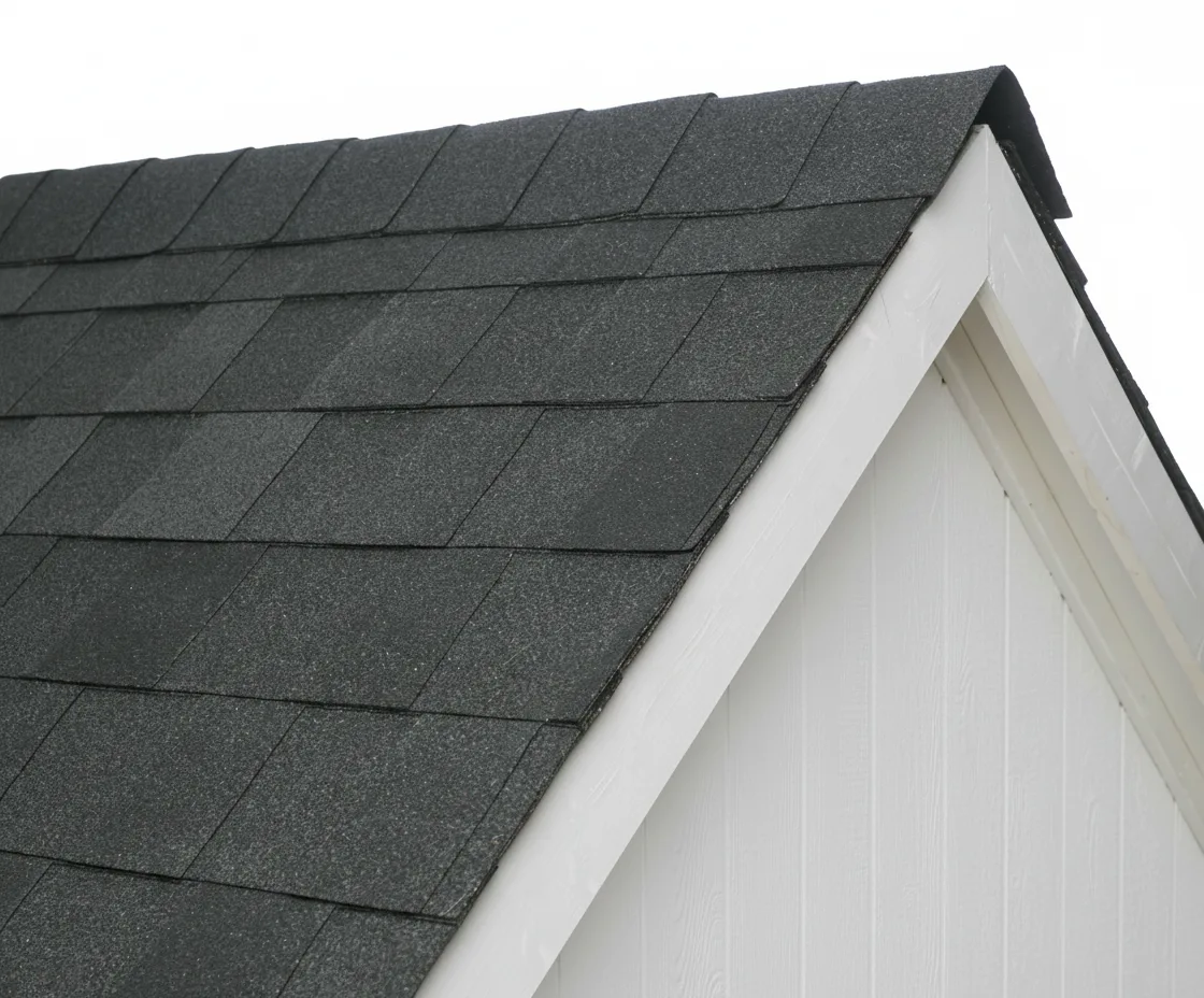 Home with Atlas Pinnacle Pristine BLACK SHADOW roof