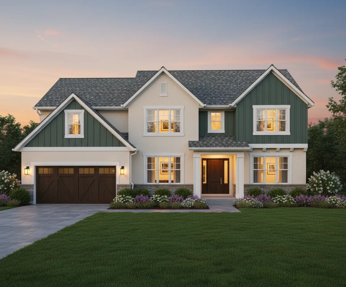 Florida home with Pinnacle Pristine OYSTER SHELL roof