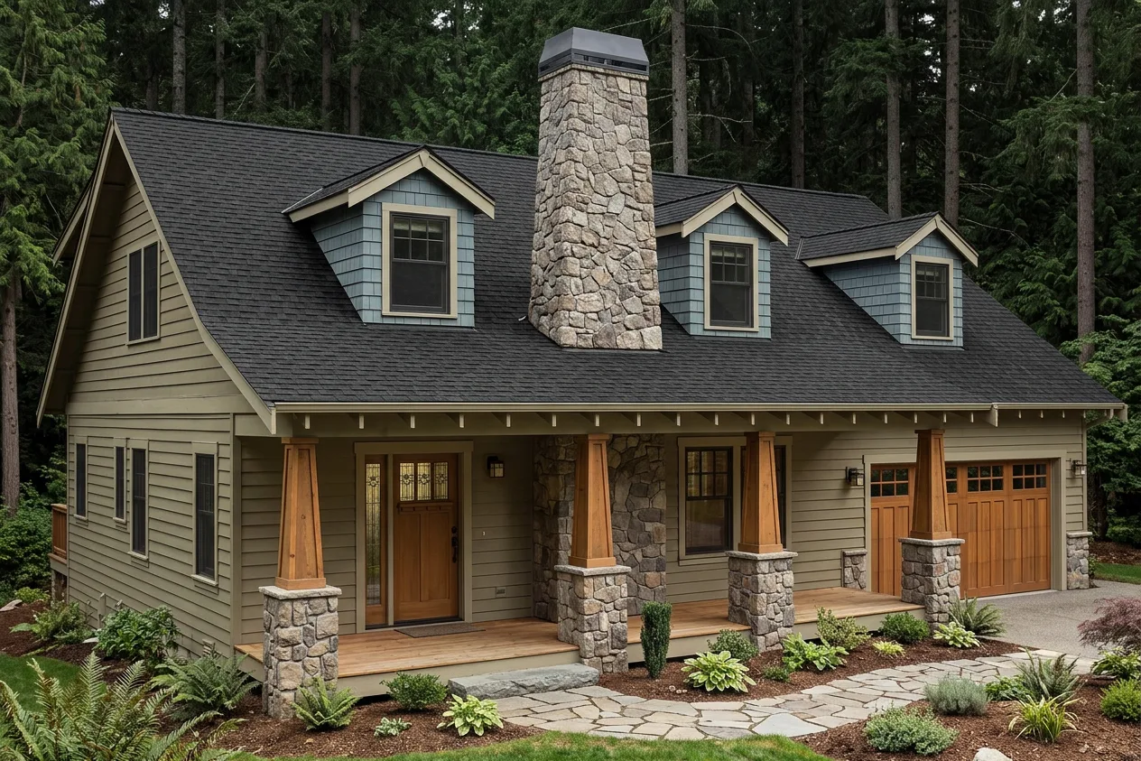 Florida home with Landmark Black Walnut roof