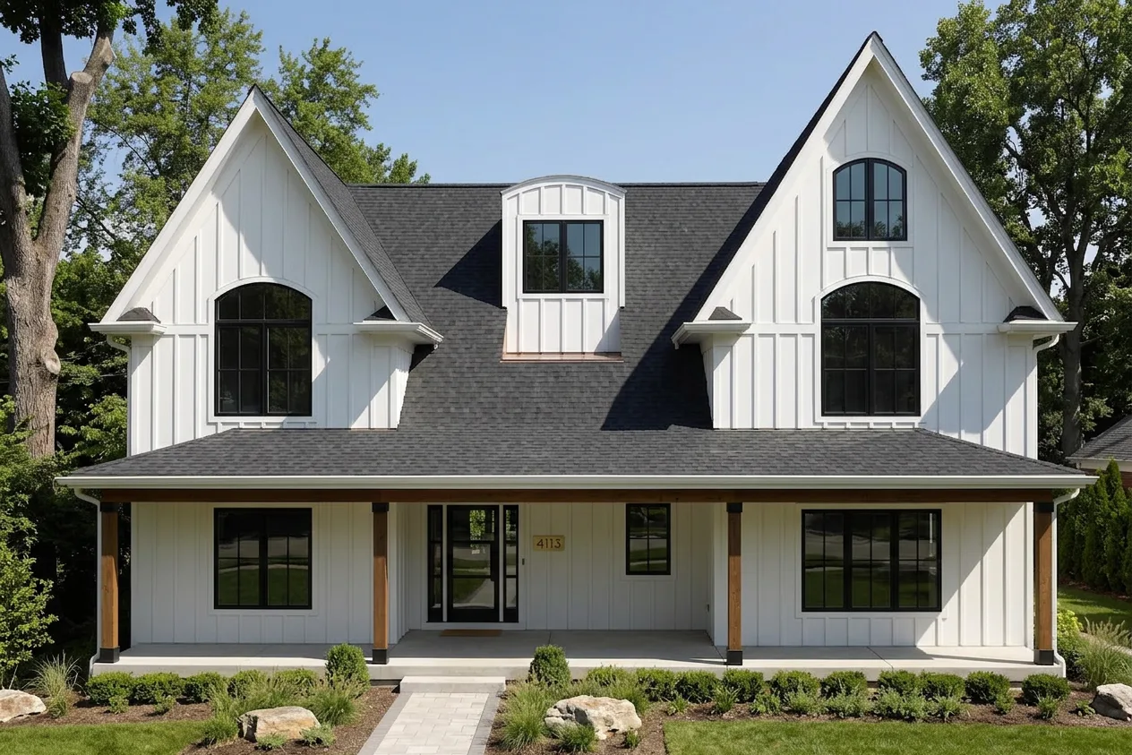 Florida home with Landmark Charcoal Black roof