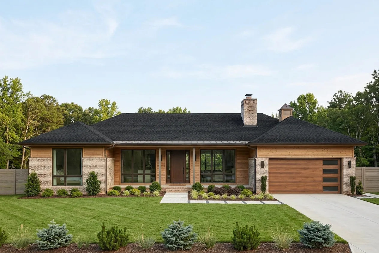 Florida home with Landmark Pro Cinder Black roof