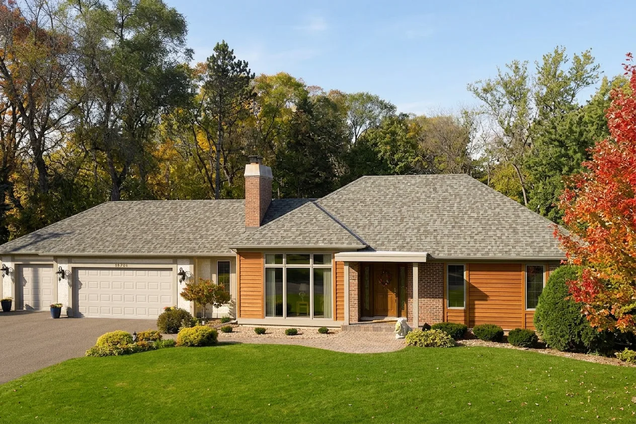 Florida home with Northgate Climateflex Max Def Weathered Wood roof