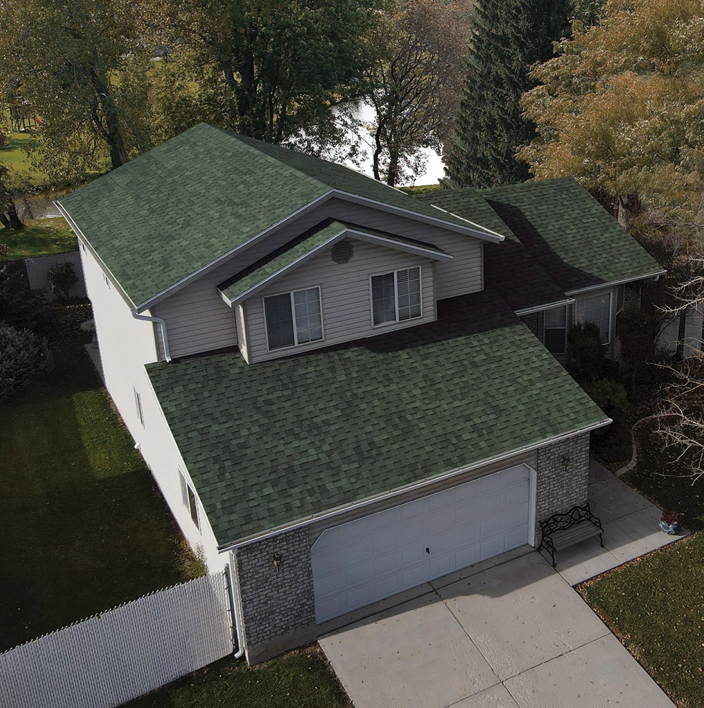 Florida home with Dynasty Emerald Green roof