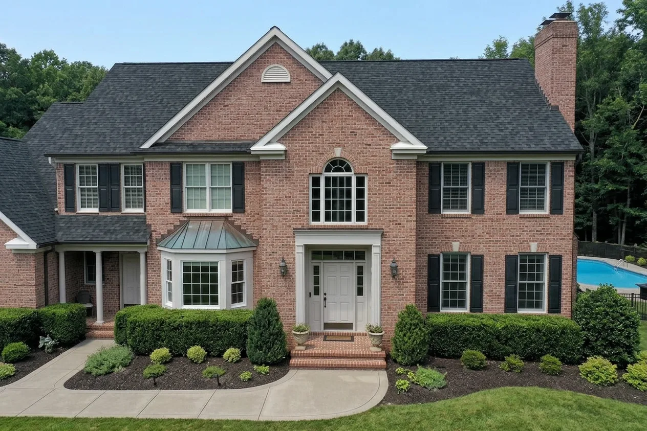 Florida home with Dynasty Granite Black roof