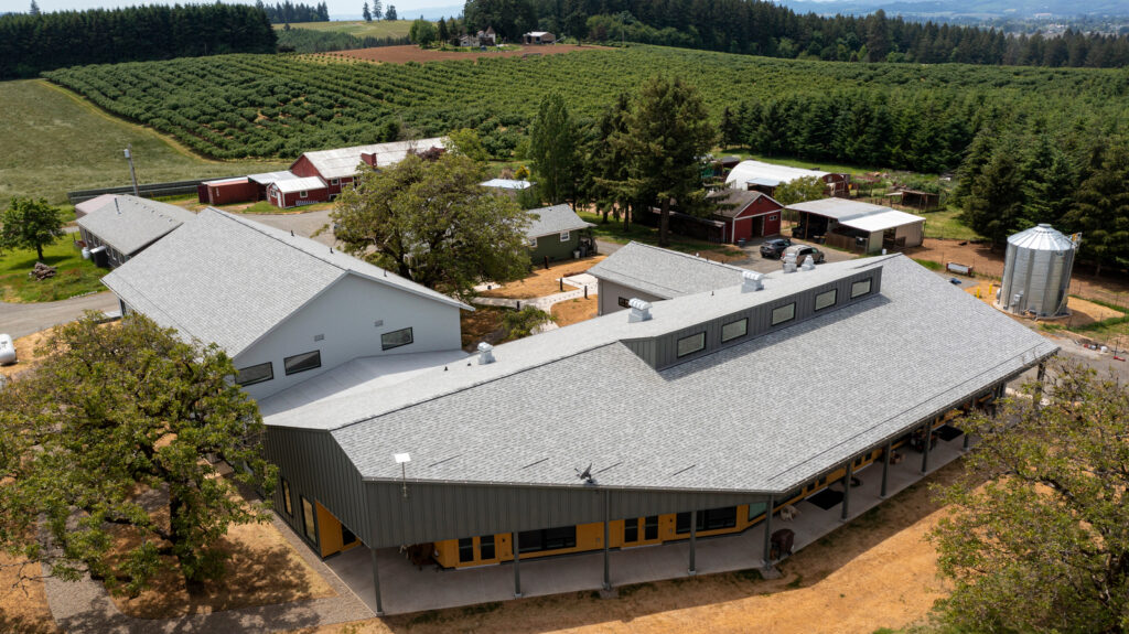 Home with Malarkey Legacy Scotchgard Silverwood roof