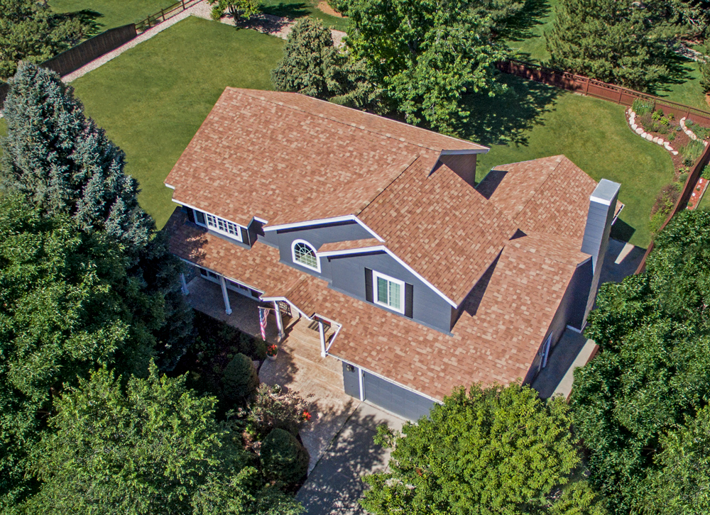 Florida home with Vista AR Sienna Blend roof